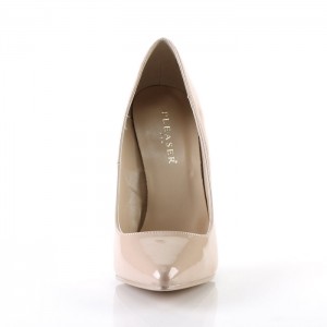 Beige Pleaser Sexy-20 Women's Pumps | KR4108962