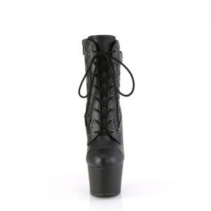 Black Pleaser Adore-1033 Women's Boots | WI8970143