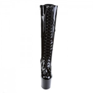 Black Pleaser Adore-2023 Women's Boots | RP6853049