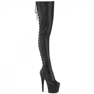 Black Pleaser Adore-3850 Women's Boots | VL2358710