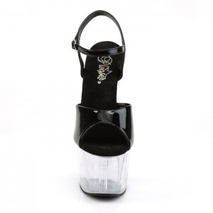 Black Pleaser Adore-709 Women's Sandals | AS4186305