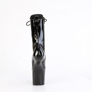 Black Pleaser Craze-1040 Women's Boots | PG3814705