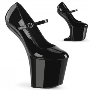 Black Pleaser Craze-880 Women's Pumps | KJ1792683