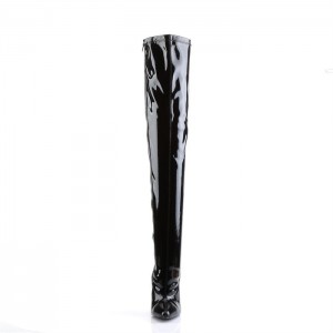 Black Pleaser Dagger-3000 Women's Boots | MB5634792