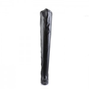 Black Pleaser Dagger-3060 Women's Boots | BS0281359