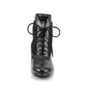 Black Pleaser Dame-05 Women's Boots | EU4395120