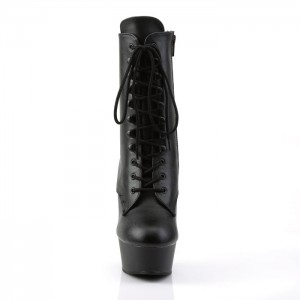 Black Pleaser Delight-1020 Women's Boots | VP4613895