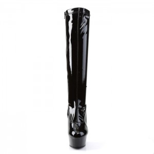 Black Pleaser Delight-2000 Women's Boots | VL1869230