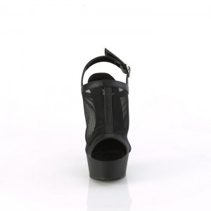 Black Pleaser Delight-636 Women's Sandals | NL0867249