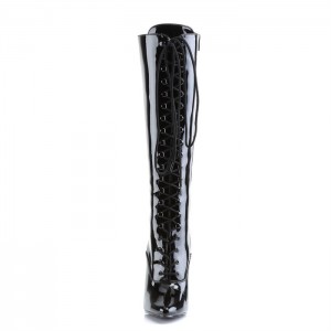 Black Pleaser Domina-2020 Women's Boots | VH0146873