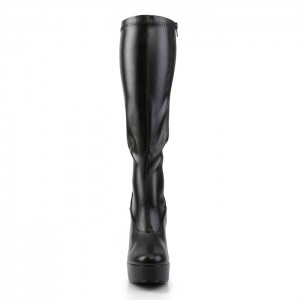 Black Pleaser Electra-2000Z Women's Boots | FU1372896