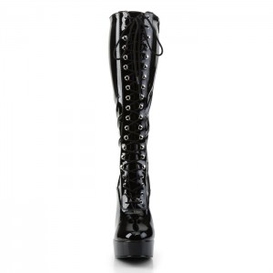 Black Pleaser Electra-2023 Women's Boots | EL6214397