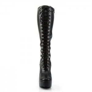 Black Pleaser Electra-2023 Women's Boots | UN5690172