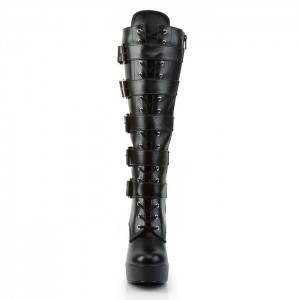 Black Pleaser Electra-2042 Women's Boots | WO3079214