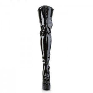 Black Pleaser Electra-3000Z Women's Boots | IP9863570