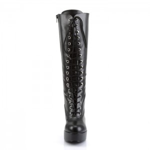 Black Pleaser Exotica-2020 Women's Boots | BW0265813