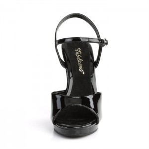 Black Pleaser Flair-409 Women's Sandals | RY4102896