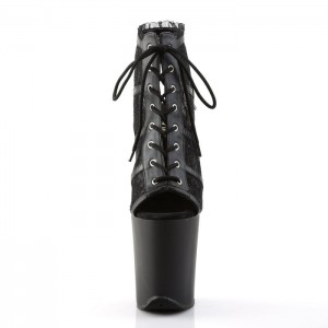 Black Pleaser Flamingo-896LC Women's Boots | WO2098763