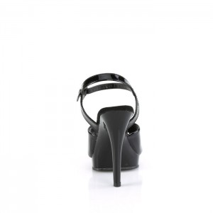 Black Pleaser Glory-509 Women's Sandals | EZ0139624