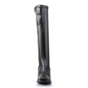 Black Pleaser Gogo-300 Women's Boots | UO2631750