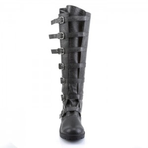 Black Pleaser Gotham-110 Women's Boots | SI8463297