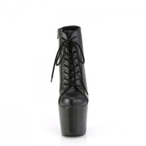 Black Pleaser Hex-1005 Women's Boots | RJ9560287