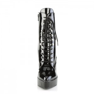 Black Pleaser Indulge-1020 Women's Boots | YL7862049