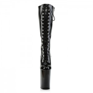 Black Pleaser Infinity-2020 Women's Boots | NA3296408