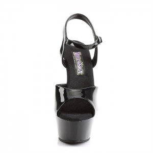 Black Pleaser Juliet-209 Women's Sandals | NP4310596