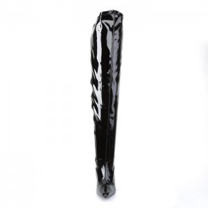 Black Pleaser Lust-3000X Women's Boots | KV4162308