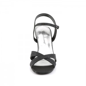 Black Pleaser Romance-313 Women's Sandals | BI2401685