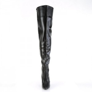 Black Pleaser Seduce-3010 Women's Boots | DY4279163