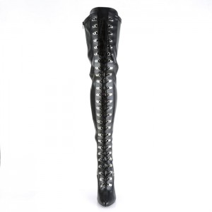 Black Pleaser Seduce-3024 Women's Boots | LC1540239