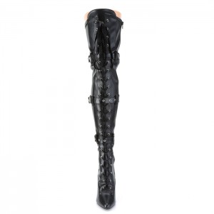 Black Pleaser Seduce-3028 Women's Boots | KX0375419