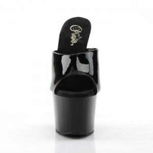 Black Pleaser Sky-301 Women's Slides | AX4897362