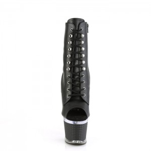 Black Pleaser Spectator-1021 Women's Boots | OB5679013