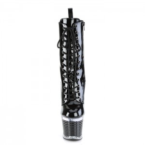 Black Pleaser Spectator-1040 Women's Boots | EV1039284