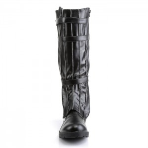 Black Pleaser Walker-130 Women's Boots | CU0541986