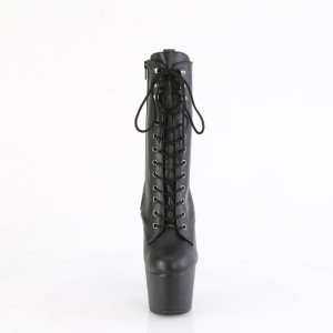 Black / Black Pleaser Adore-1049WR Women's Boots | IR1403675