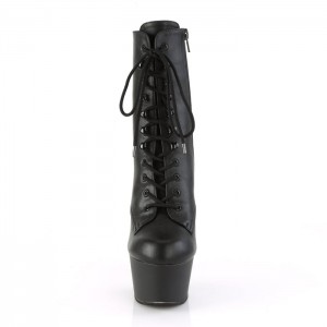 Black / Black Pleaser Aspire-1020 Women's Boots | FS8692301