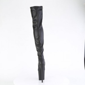 Black / Black Pleaser Flamingo-3000 Women's Boots | NF7214905