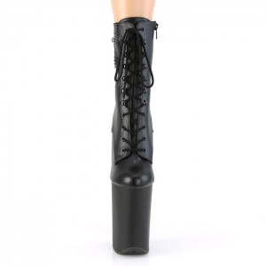 Black / Black Pleaser Infinity-1020PK Women's Boots | NC5940826