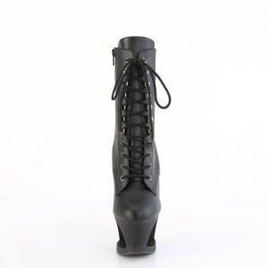 Black / Black Pleaser Moon-1020SK Women's Boots | UD8043695