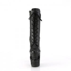 Black / Black Pleaser Rapture-1047 Women's Boots | QS8257096