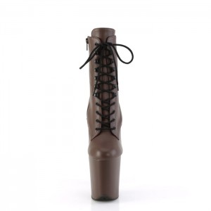 Brown Pleaser Flamingo-1020 Women's Boots | AJ1574208