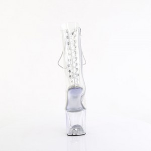 Clear Pleaser Craze-1040C Women's Boots | EL3514809