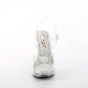 Clear Pleaser Glory-508 Women's Sandals | KW0891625