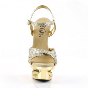 Gold Pleaser Eclipse-619G Women's Sandals | GV7548632