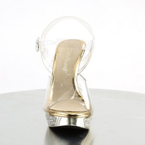 Gold Pleaser Elegant-408 Women's Sandals | SE5469023