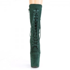 Green Pleaser Flamingo-1050FS Women's Boots | BS7498352